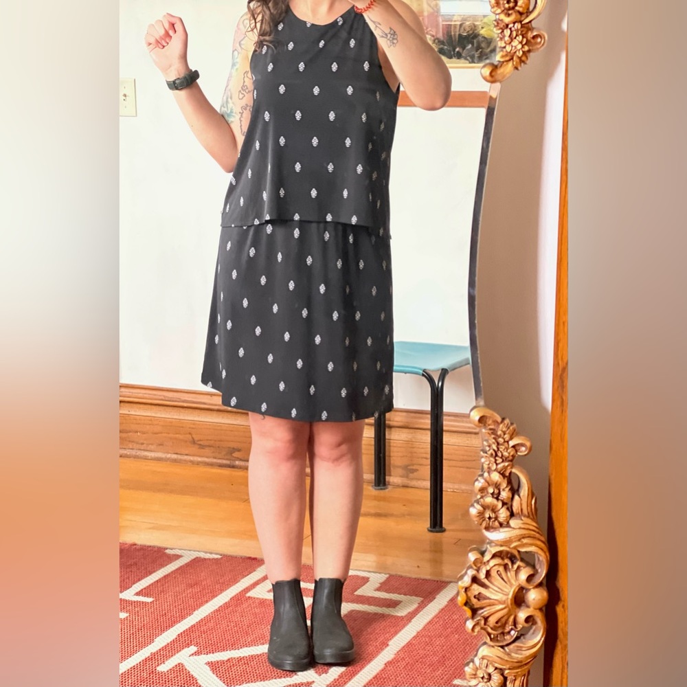 Hately tiered sleeveless dress